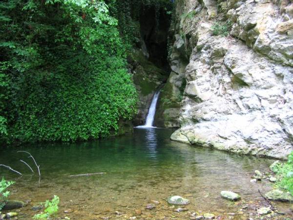 Cascata valle Lejo Abbateggio