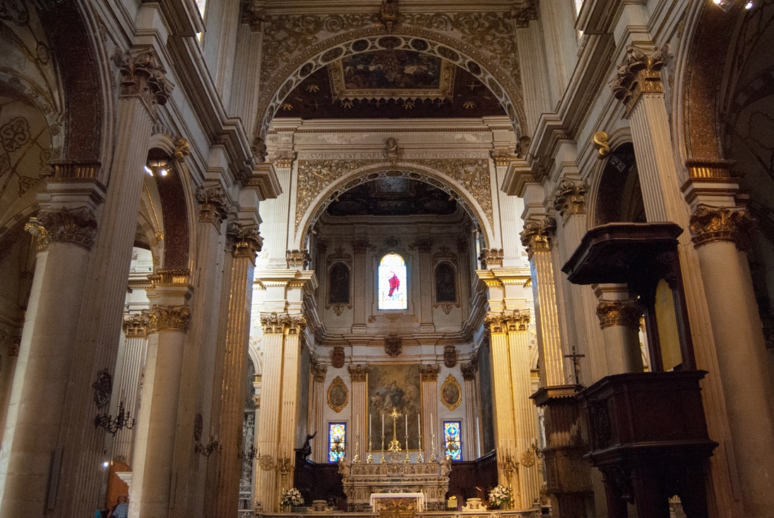 Lecce Interno Chiesa Santa Maria Assunta